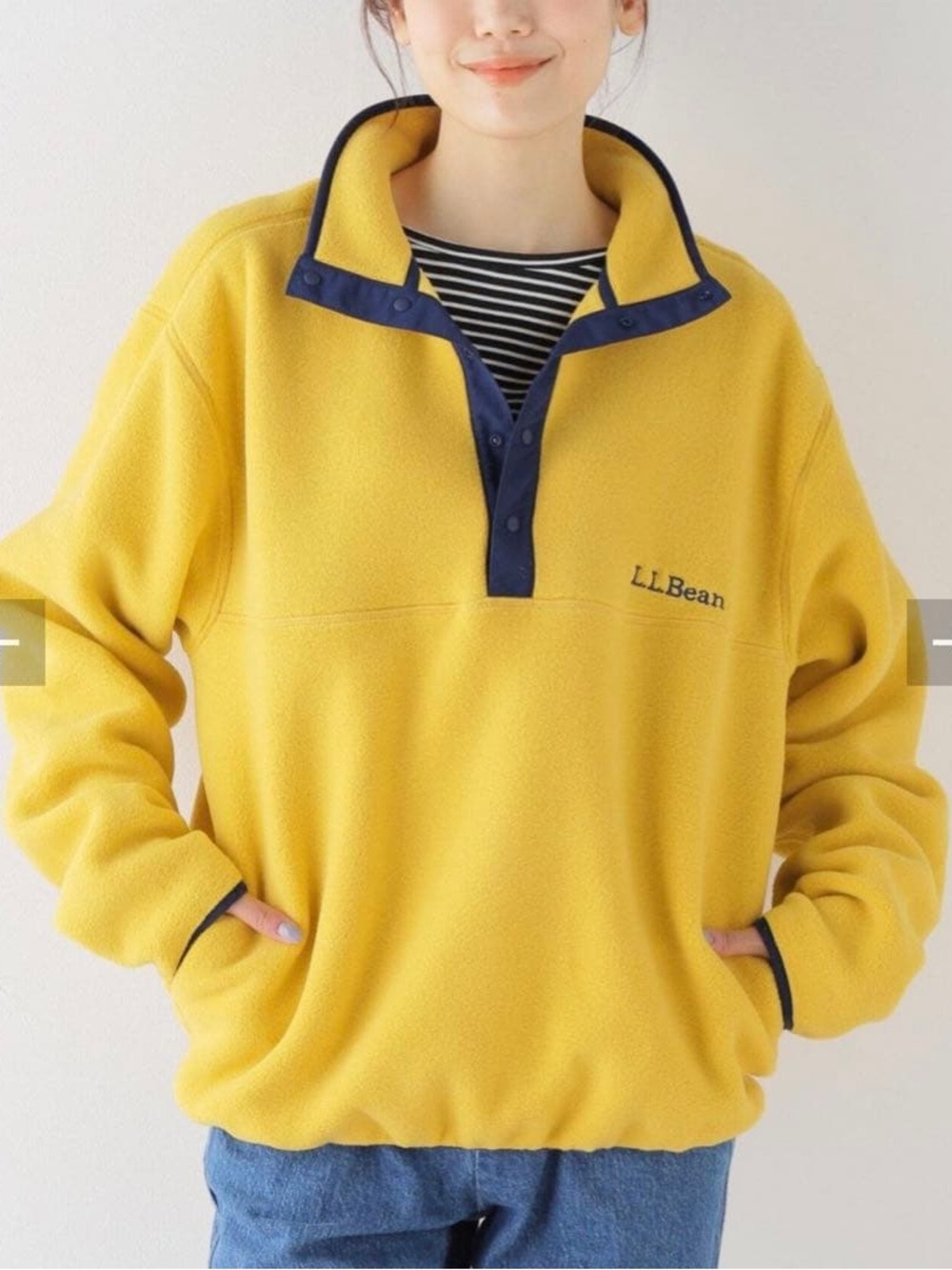 L.L.Bean Sherpa Fleece Snap Pullover Women’s XXS